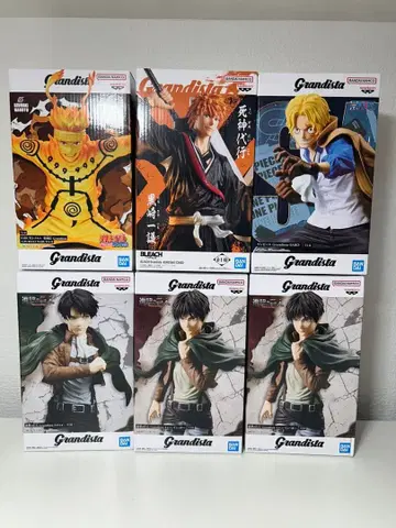 Grandista 인기 캐릭터 피규어 6체 세트