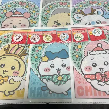 치이카와 (먼작귀) 세븐일레븐 파일 캔 거울 세트 미사용 새상품