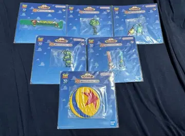 토이스토리 1번 복권 H상 편리 굿즈 컬렉션 6종 세트 반다이