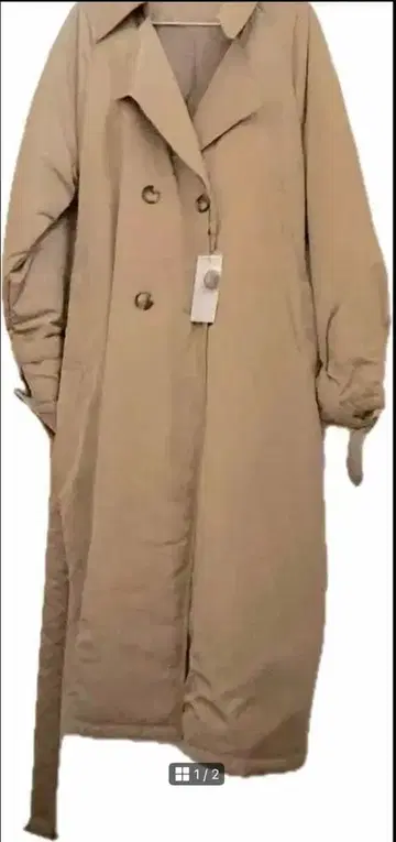 fifth 베이지 트렌치코트