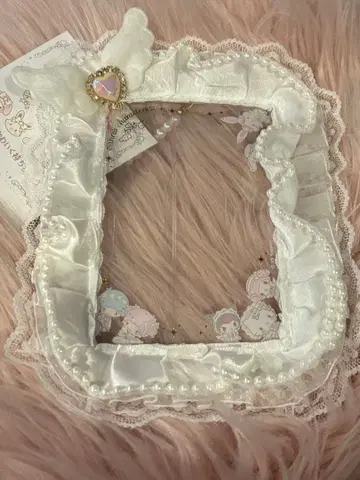 산리오 엔조이 아이돌 시리즈 사진 홀더 순백천사