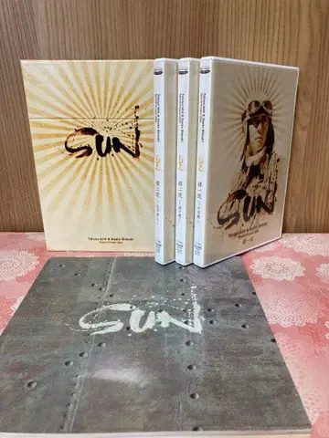 이시이 타츠야 시즈키 아사토 SUN 특전 포함 4장 세트 DVD