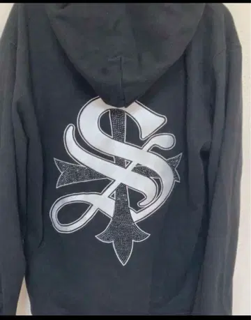 SupplieR 블랙 후드티 XXL