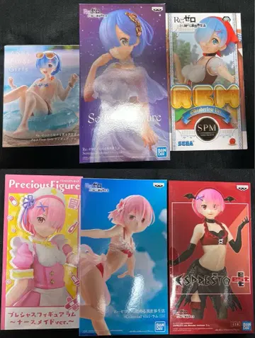 리제로 Re: 제로부터 시작하는 이세계 생활 렘 라무 피규어 세트