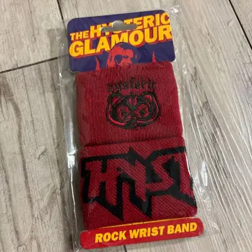 [ 미사용 새상품 ] HYSTERIC GLAMOUR 리스트 밴드 레드