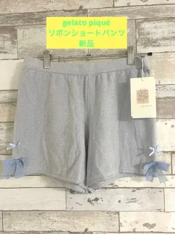 snidel Home 리본 숏팬츠 룸웨어