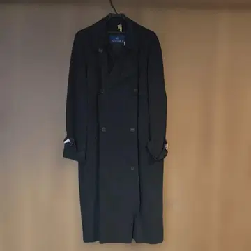 (할인) NINO CERRUTI 블랙 트렌치코트