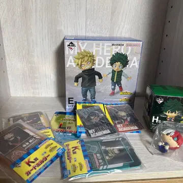 히로아카 제일복권 E상 이즈쿠&카츠키 피규어 하위상 세트