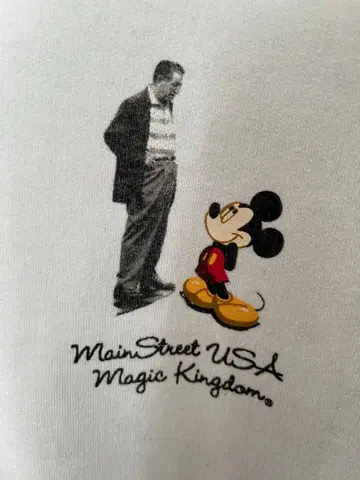 디즈니 빈티지 매직 킹덤 메인 스트릿 후드티 XXL
