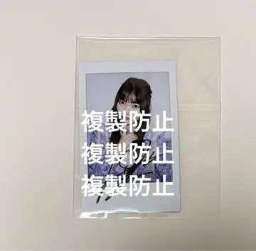 CUTIE STREET 큐스토 마나베 나기사 친필 사인 폴라로이드