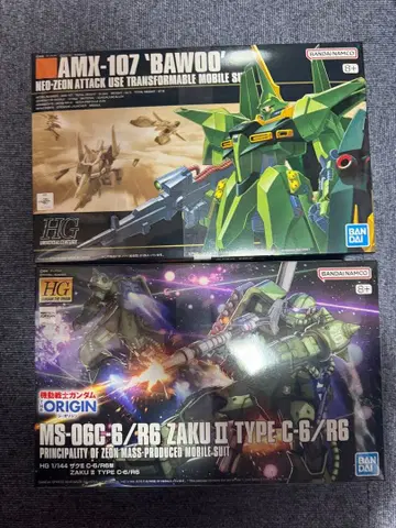 HG 자쿠II C-6/R6형 디 오리진 HG 바우