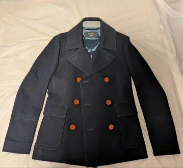 EPOCAUOMO 네이비 울 피코트