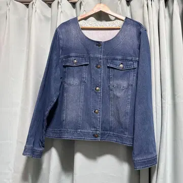 다크 블루 데님 자켓