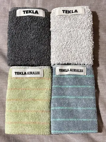TEKLA 테클라 핸드 타월 AURALEE 오라리 4장 세트