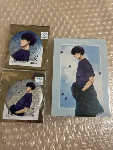 사카모토 데이즈 세바 나츠키 계절의 발걸음 캔뱃지 특전 브로마이드