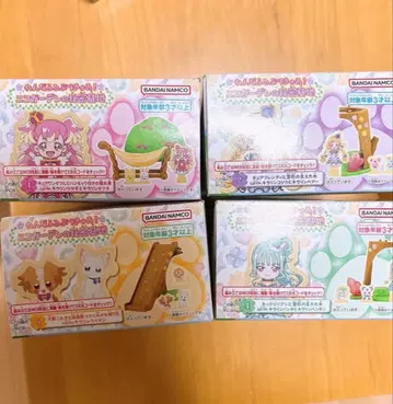 4세트 원더풀 프리큐어! 니코 정원의 비밀 기지