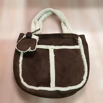 agnes b. VOYAGE 에네스베 무스탕 보아 핸드백