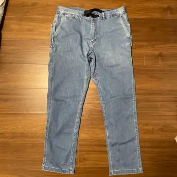 THE NORTH FACE 라이트 블루 데님 팬츠 구제 의류 L