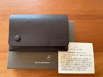 미나 페르호넨 카드 케이스 luck pack 블랙 컬러