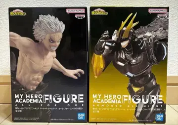 나의 히어로 아카데미아 올포원 & 아머드 올마이트 피규어