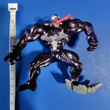 베놈 Venom 베놈 가동식 피규어 약 9cm 블랙 보라색