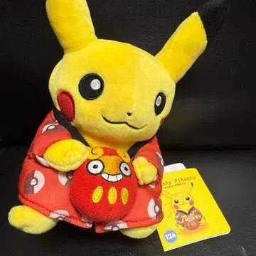 먼슬리 피카츄 12월 포켓몬 센터 오리지널