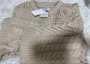 CFT. sloth short aran knit 아이보리