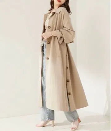 [ 미사용 새상품 ] chico 트렌치코트 베이지