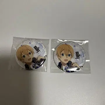 소드 아트 온라인 SAO 가라오케의 철인 글리터 캔뱃지 유우지오