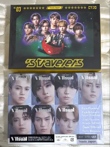 Travis Japan s'travelers VIIsual FC반 세트