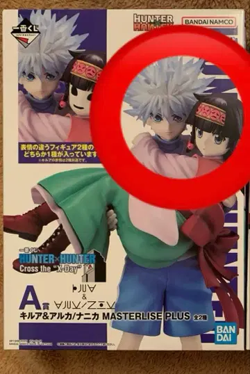 제일복권 HUNTER x HUNTER A상 키루아 & 아르카 피규어