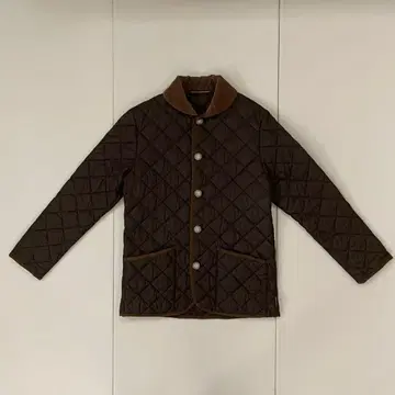 트래디셔널 웨더웨어 퀼팅 자켓 36 브라운