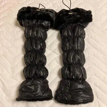 여성용 블랙 골프 레그 워머