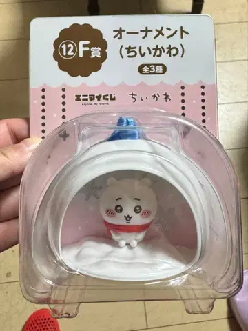 치이카와 제일복권 12번 F상 오너먼트 눈 속 (치이카와)