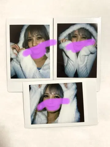 미야노 시즈카 폴라로이드 3장 세트