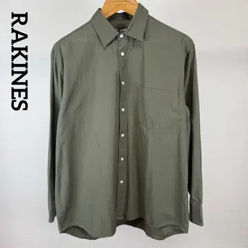 RAKINES 라키네스 simpsons poplin shirt 미사용