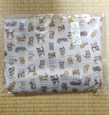 [ 미사용 새상품 ] yukiemon 텍스타일 리버 토트 고양이 도감