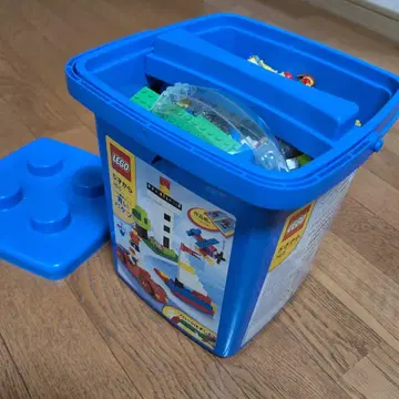 레고 블록 파란색 바구니/닌자 코프터 등 정크제품
