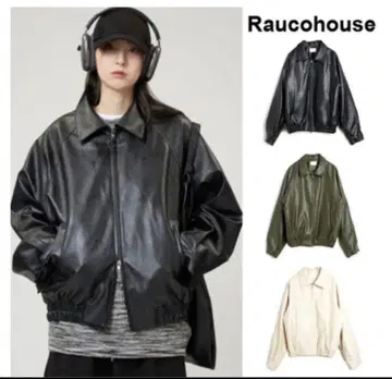 Raucohouse jacket 라우코하우스 가죽 자켓
