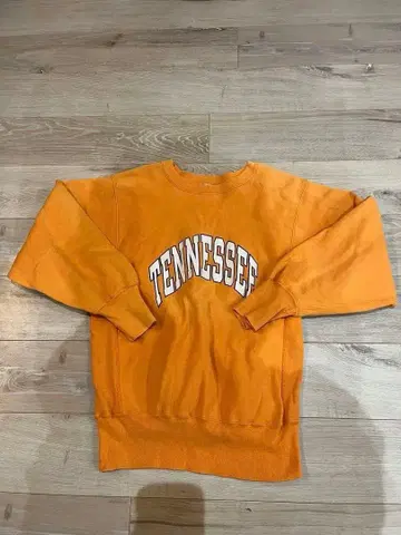 Champion Reverse Weave 트레이닝복 오렌지 M