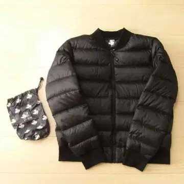 유니클로 미키 x 울트라 라이트 다운 블루종/L