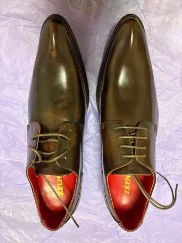 ZEEN 다크 브라운 드레스 슈즈