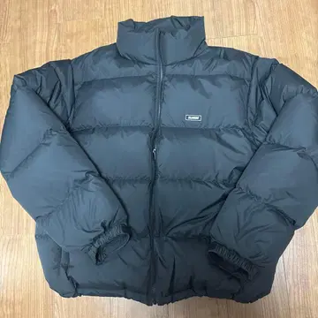 XLARGE 블랙 다운 자켓 M