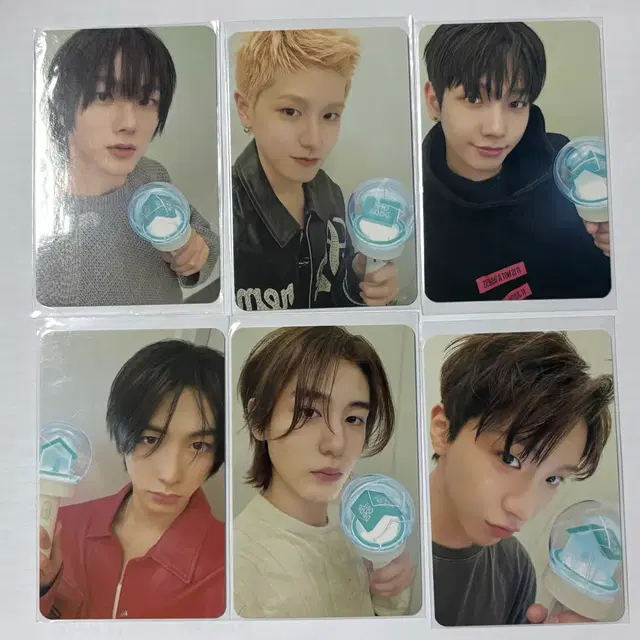 보넥도 응원봉 포카 성호 리우 재현 태산 이한 운학