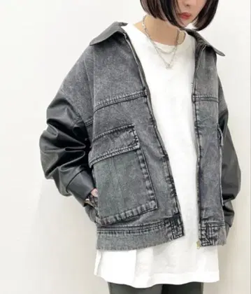 apres jour mignon 모듬 포켓 블루종