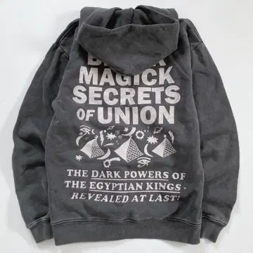 UNION 유니온 후디 속기모 후드티 USA제