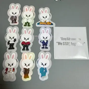 straykids 리비트 리노 스티커 전시회