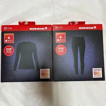 UNIQLO 초극난 (쿨넥 T+레깅스) 2세트