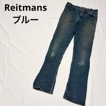 [ 사이즈 3 ] Reitmans 부츠컷 데님 청바지 라이트 맨즈 파랑