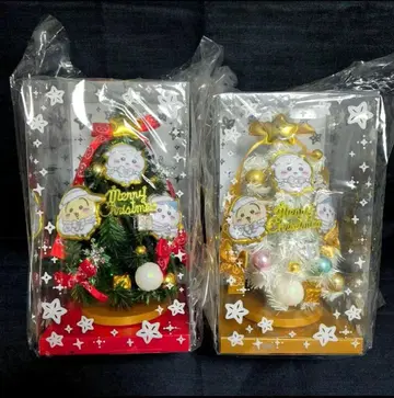 치이카와 크리스마스 트리 2종 그린 화이트 Tree